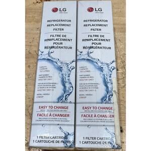 LG LT800P2 6-Month / 200 Gallon Refrigerator Replacement Water Filter, 2 Count